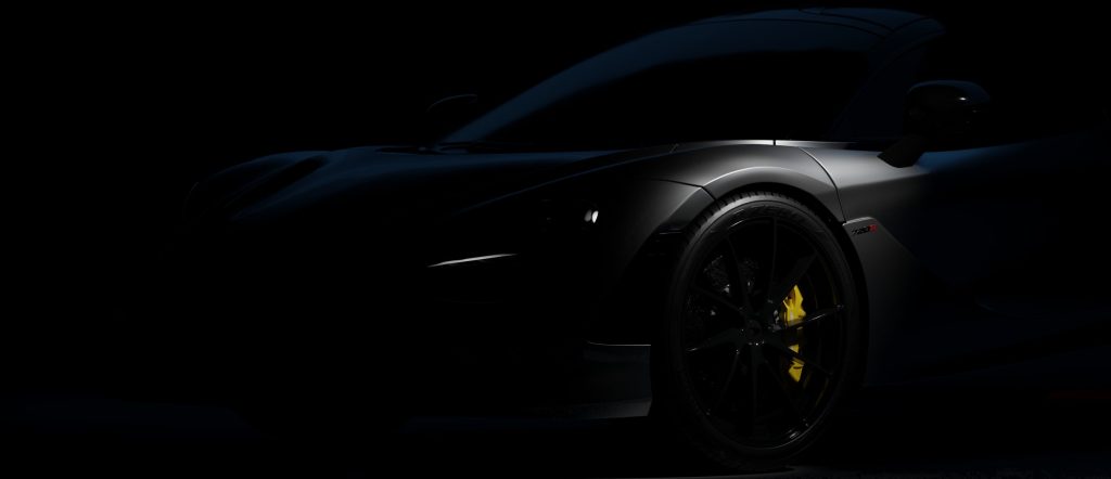 A photoreal McLaren 720S automotive CGI study created by KUBIK Studio.